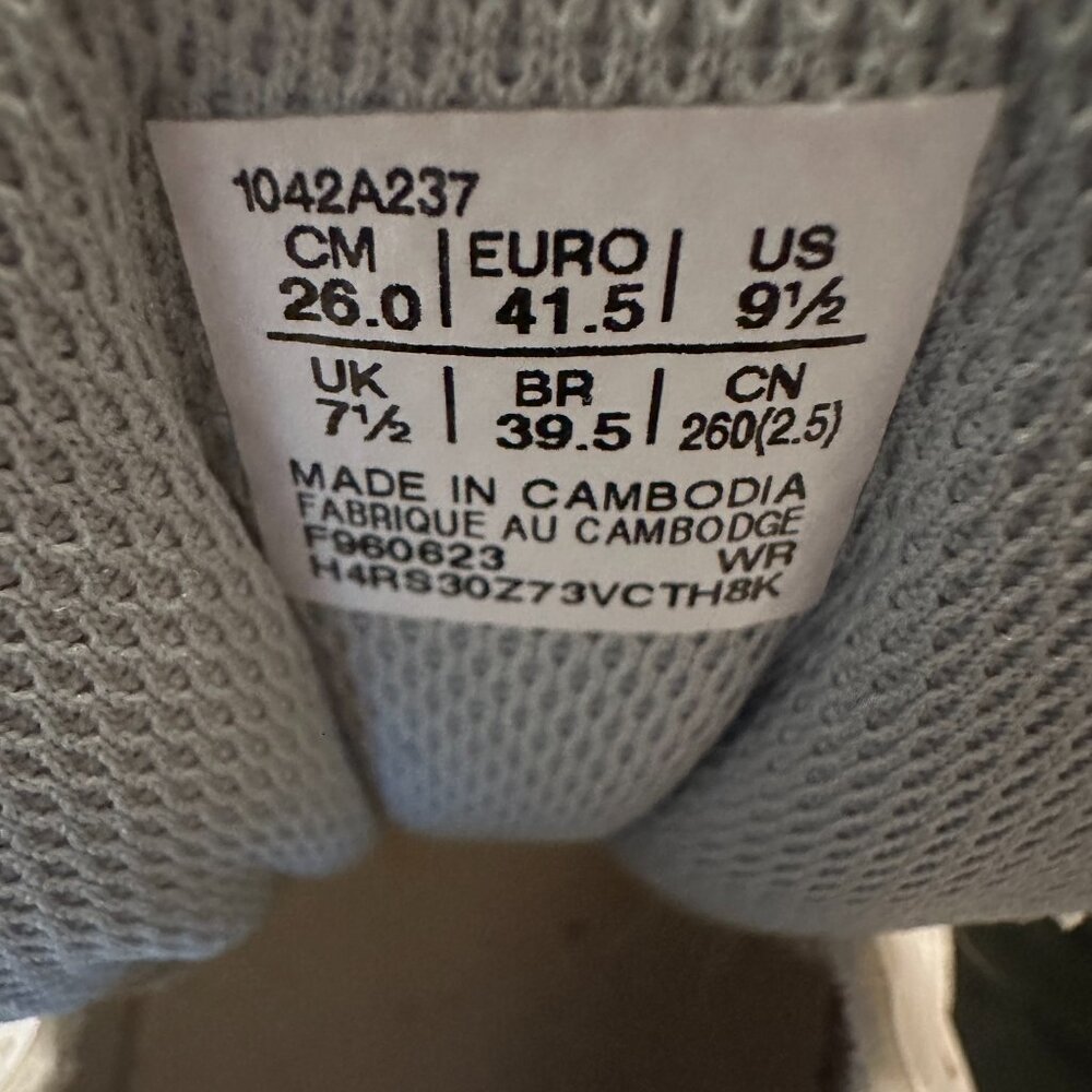 Asics Women's White and Gray Sneakers - Picture 5 of 7